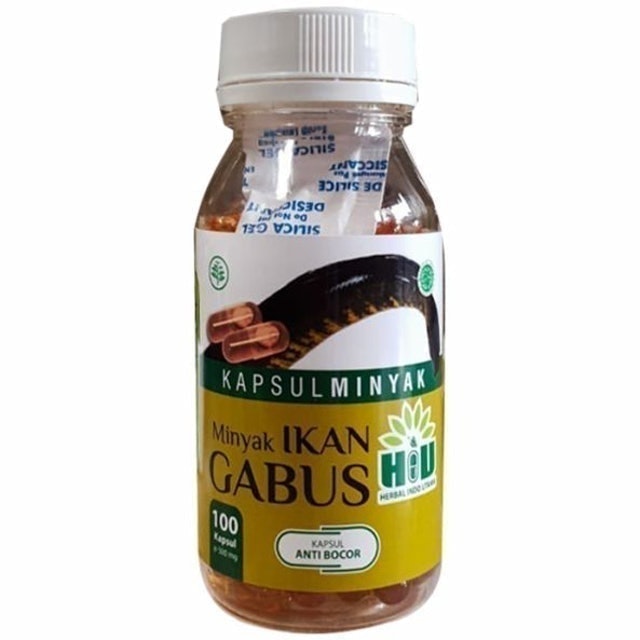 Herbal Indo Utama Minyak Ikan Gabus 1